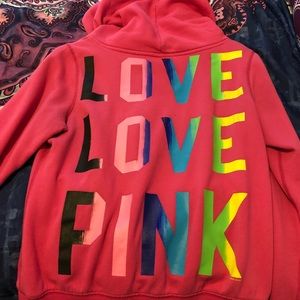 Pink sweatshirt